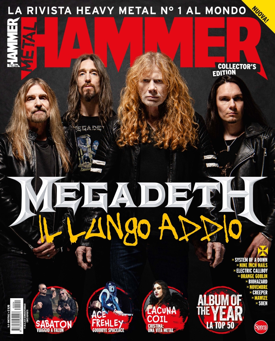 Copertina Metal Hammer Italia  n.4