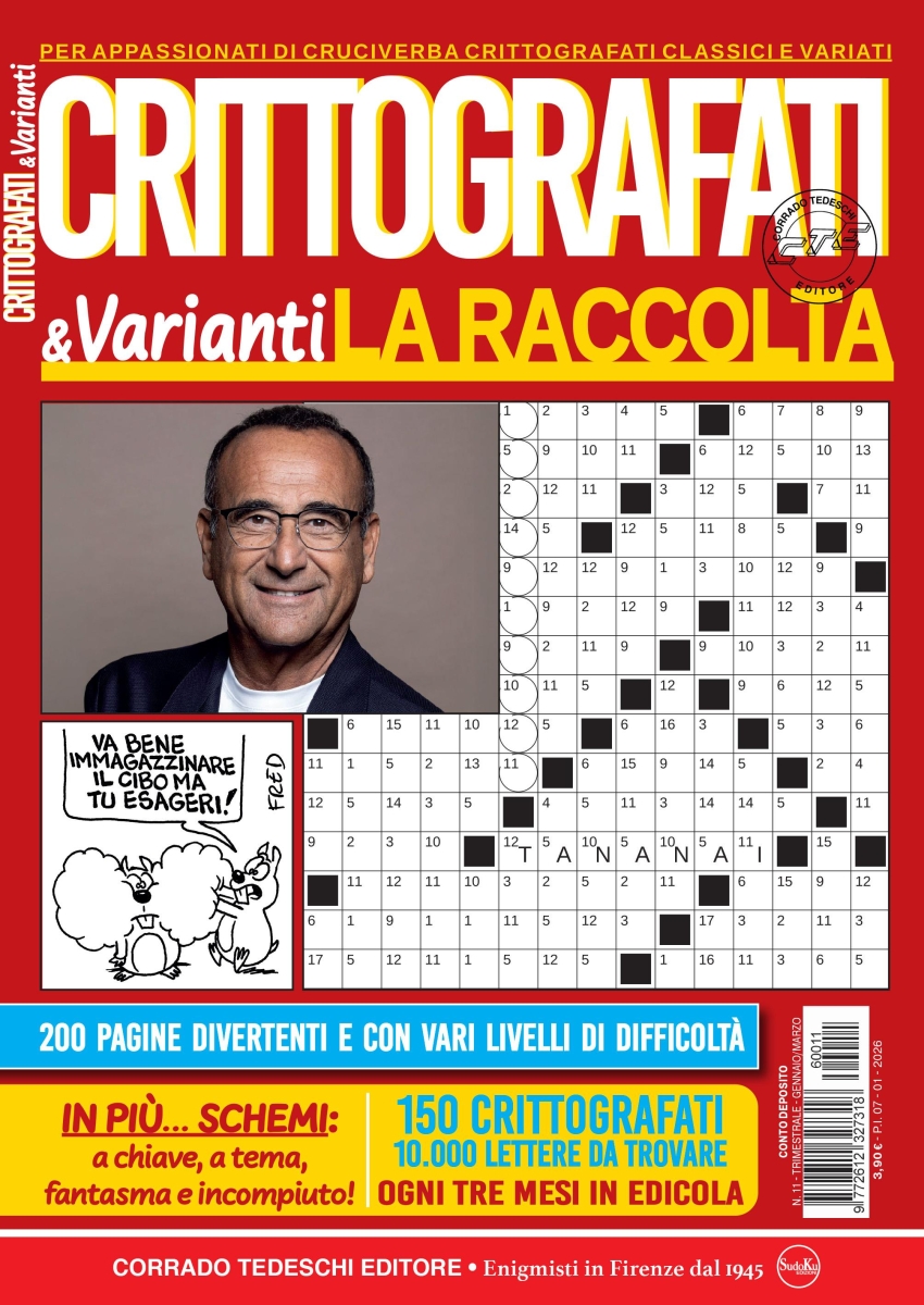 Copertina Crittografati & Varianti Raccolta n.11