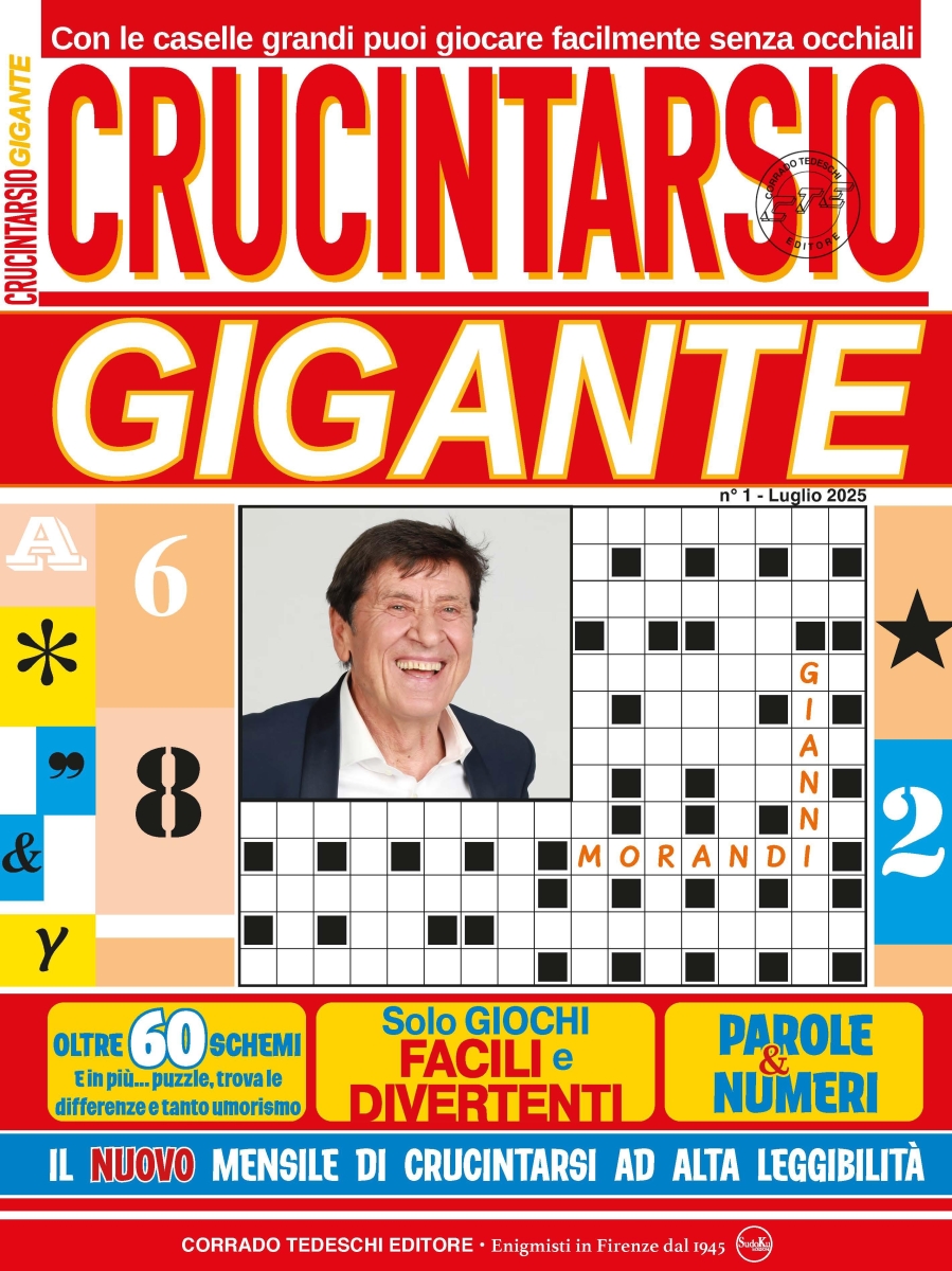 Copertina Crucintarsio Gigante n.1