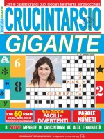 Copertina rivista Crucintarsio Gigante