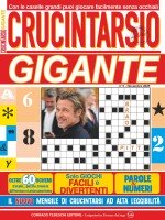 Copertina rivista Crucintarsio Gigante