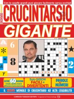 Copertina rivista Crucintarsio Gigante