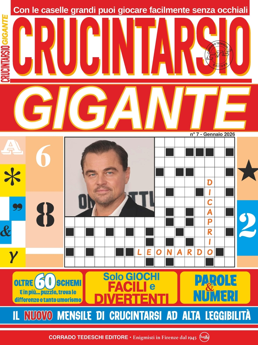 Copertina Crucintarsio Gigante n.7