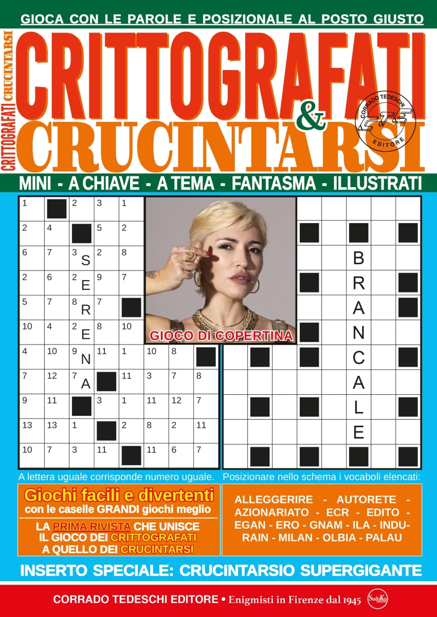 Copertina Crucintarsi & Crittografati n.1