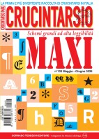 Copertina rivista Maxi Crucintarsio