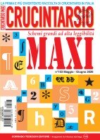 Copertina rivista Maxi Crucintarsio