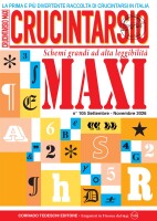 Copertina rivista Maxi Crucintarsio