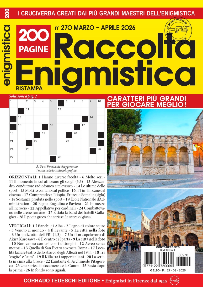 Copertina Raccolta Enigmistica n.270