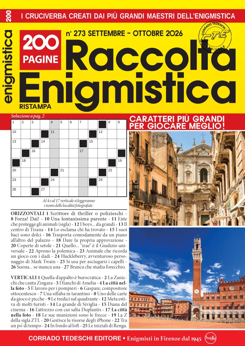 Copertina Raccolta Enigmistica n.273
