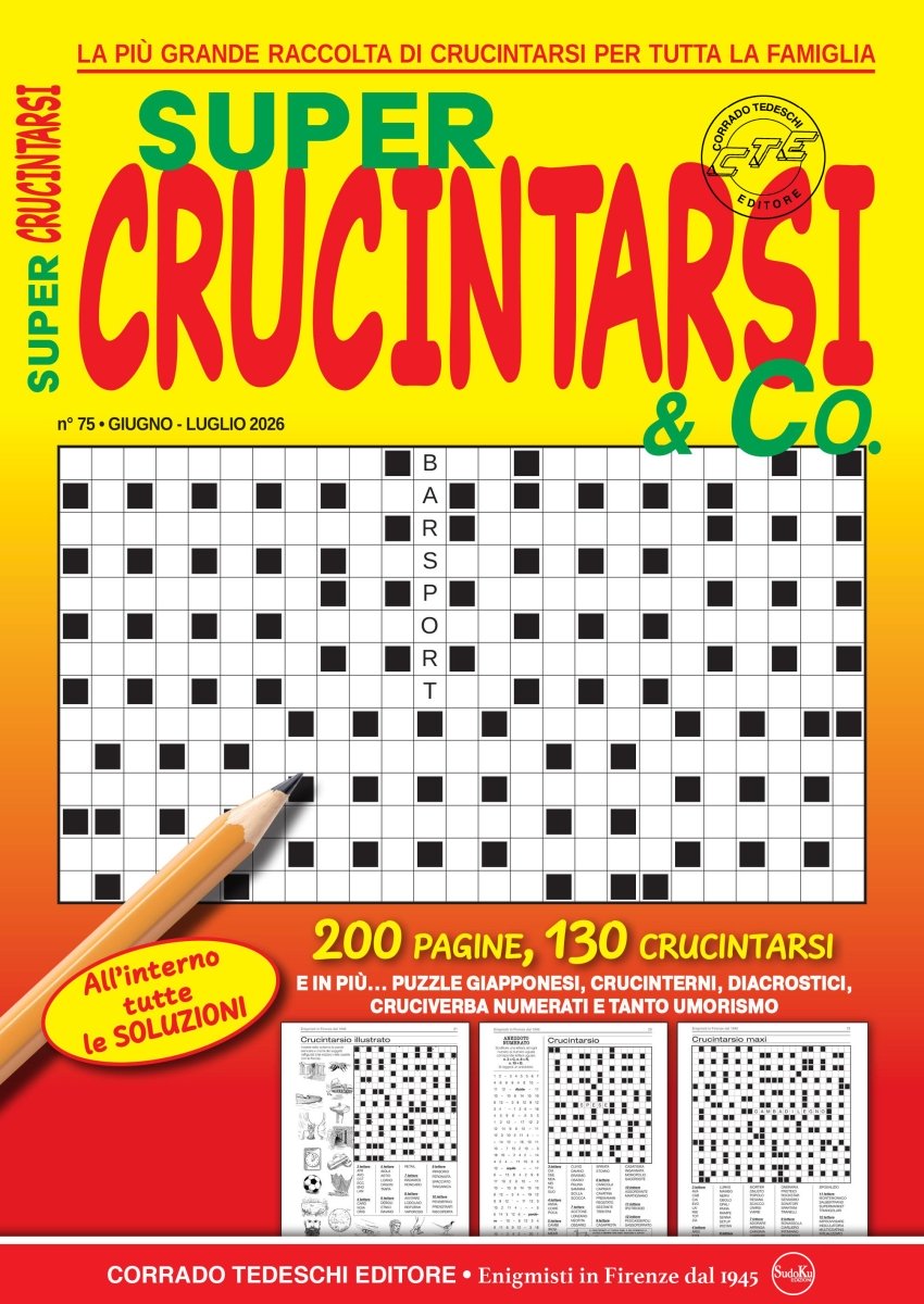 Copertina Supercrucintarsi & Co. n.75