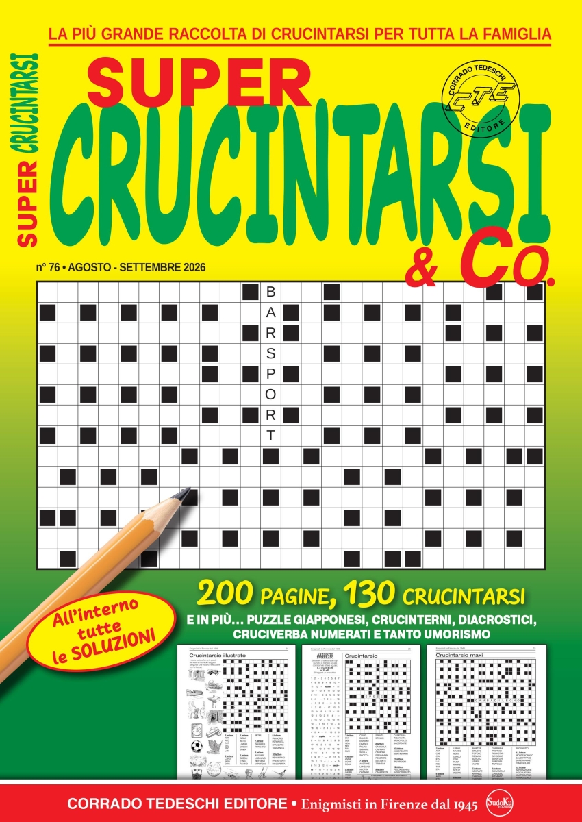 Copertina Supercrucintarsi & Co. n.76