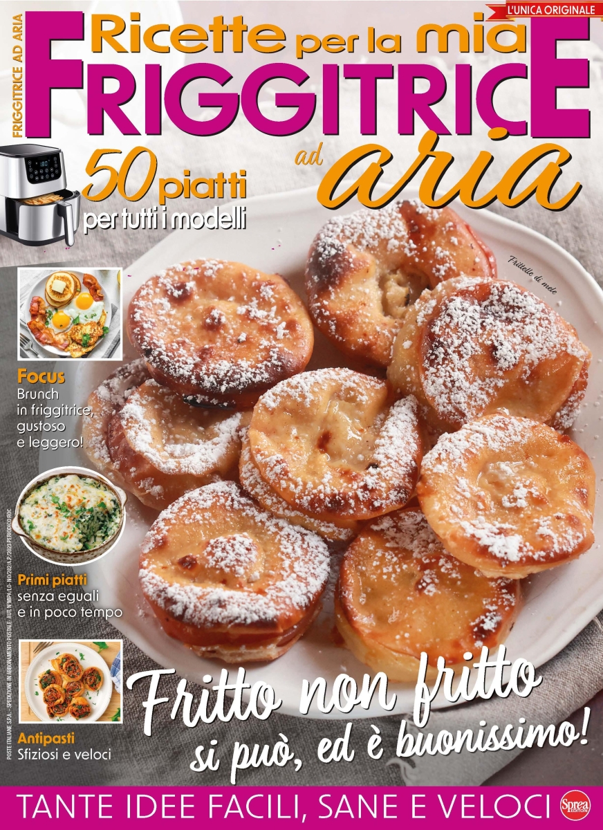 Copertina Ricette per friggitrici ad aria n.15