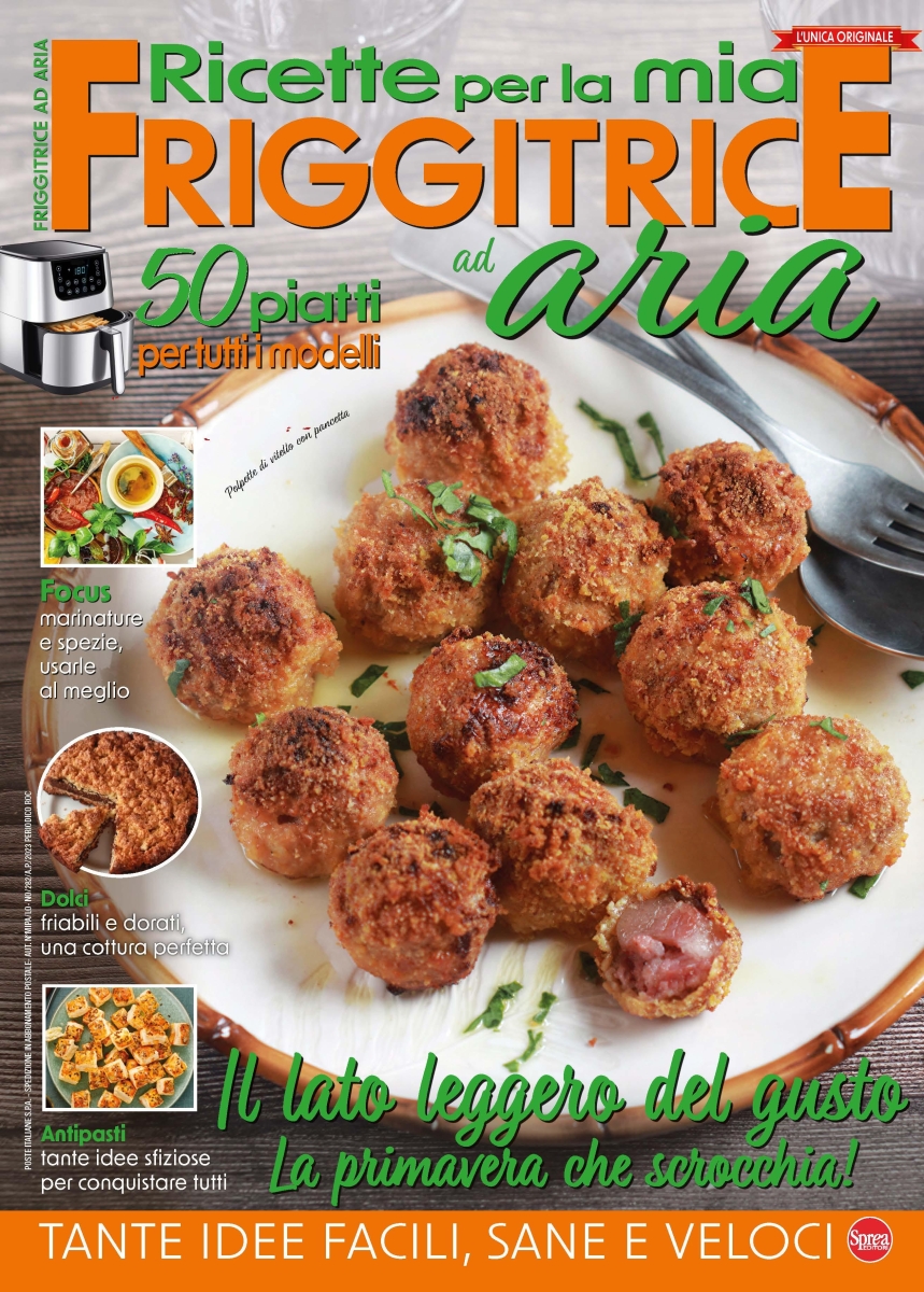 Copertina Ricette per friggitrici ad aria n.16