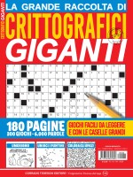 Copertina rivista Crittografici Giganti Raccolta