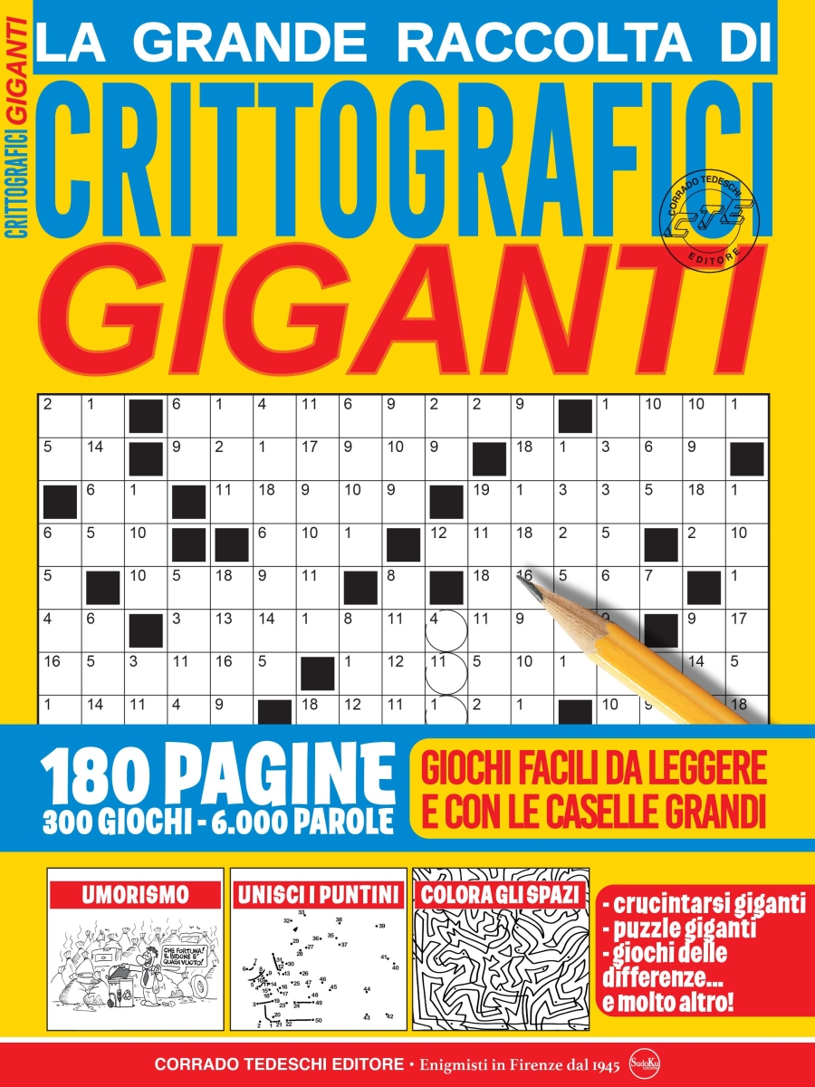 Copertina Crittografici Giganti Raccolta n.9