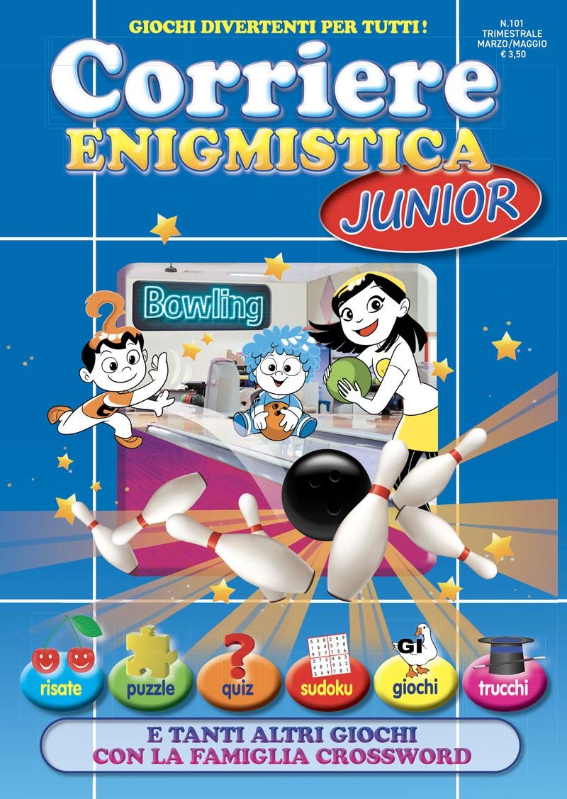Copertina Corriere Enigmistico Junior n.101
