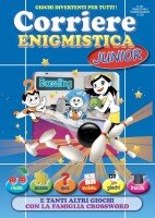 Copertina rivista Corriere Enigmistico Junior