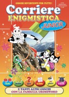 Copertina rivista Corriere Enigmistico Junior