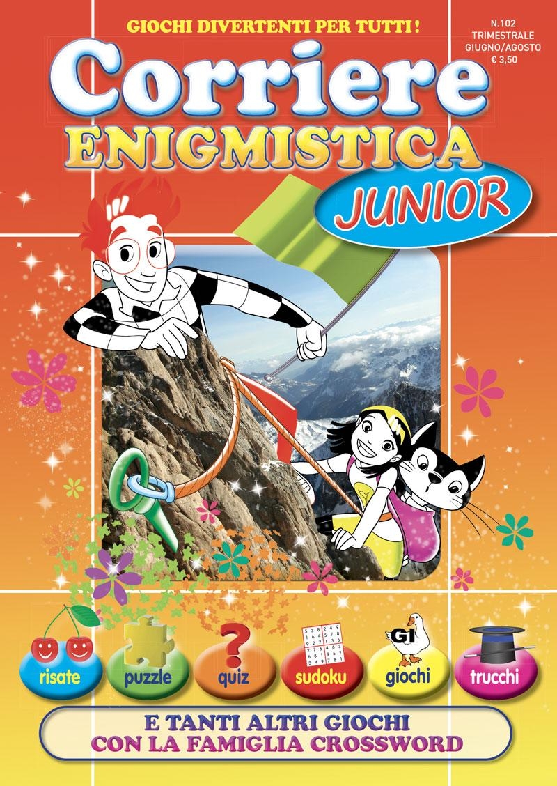 Copertina Corriere Enigmistico Junior n.102