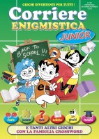 Copertina rivista Corriere Enigmistico Junior