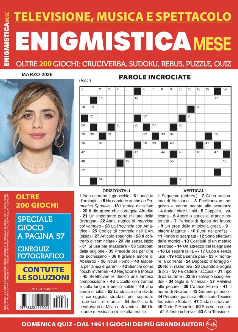 Copertina Enigmistica Mese n.89