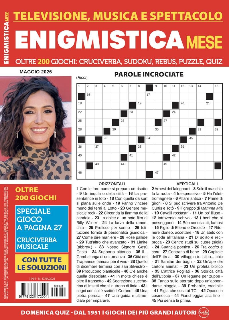 Copertina Enigmistica Mese n.91