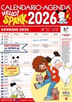 Copertina rivista Calendario - Agenda Hello Spank
