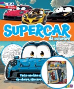 Copertina rivista Supercar da Colorare Plus