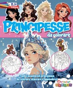 Copertina rivista Principesse da Colorare