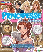 Copertina rivista Principesse da Colorare