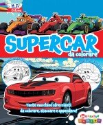 Copertina rivista Supercar da Colorare