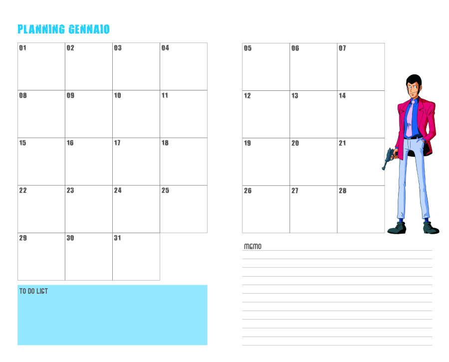 Copertina Agenda Lupin Compiega  n.1