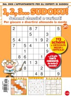 Copertina rivista 1,2,3 Sudoku