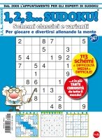 Copertina rivista 1,2,3 Sudoku
