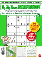 Copertina rivista 1,2,3 Sudoku