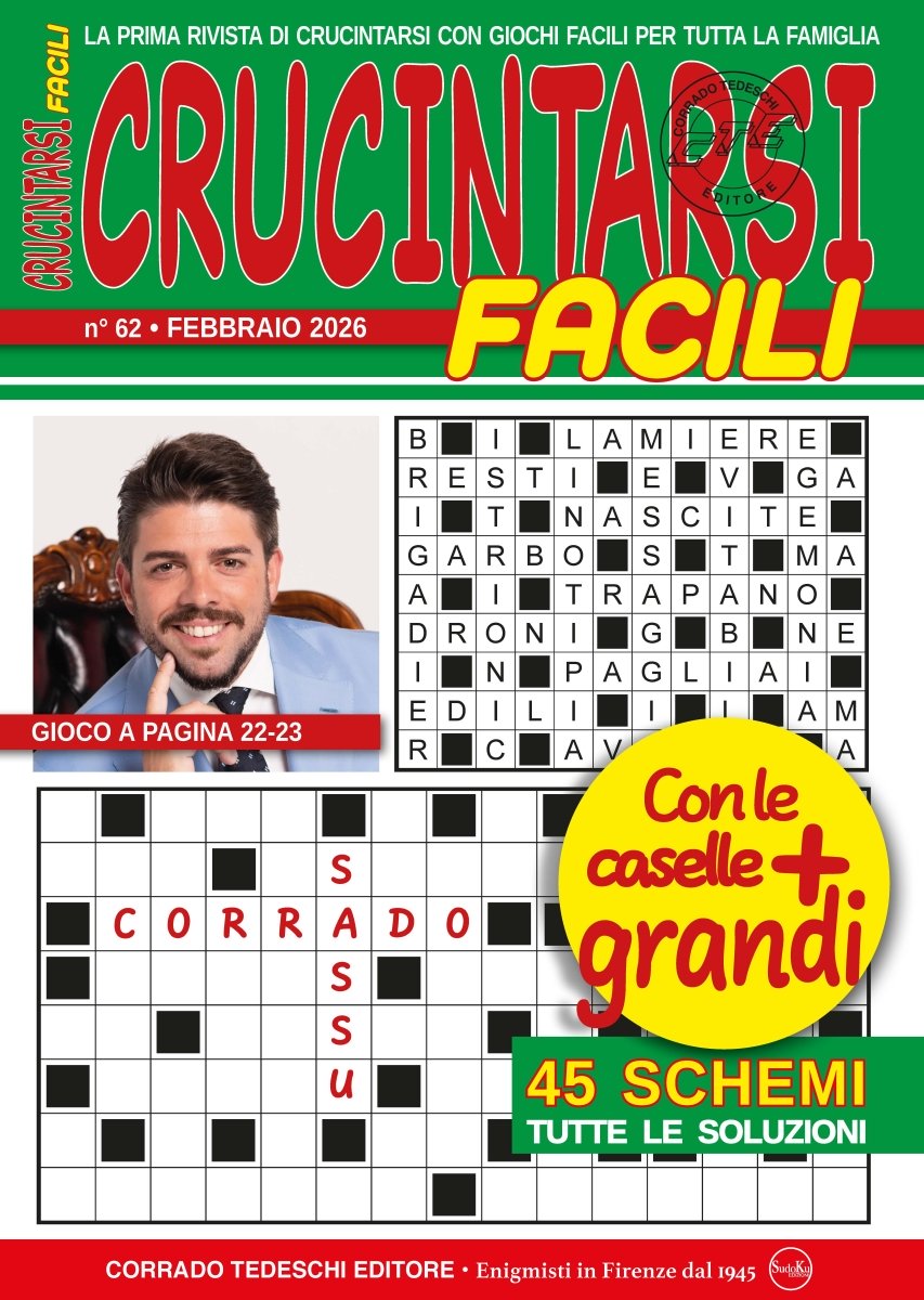 Copertina Crucintarsi Facili n.62