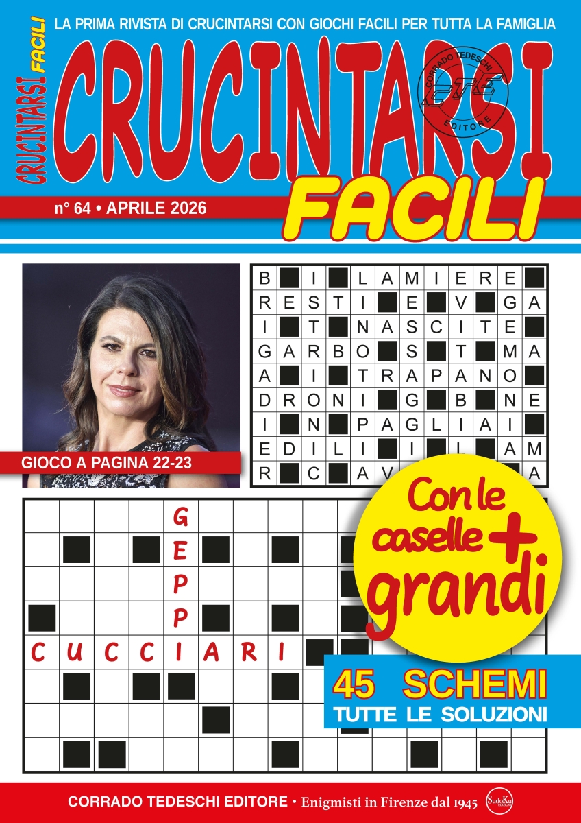 Copertina Crucintarsi Facili n.64