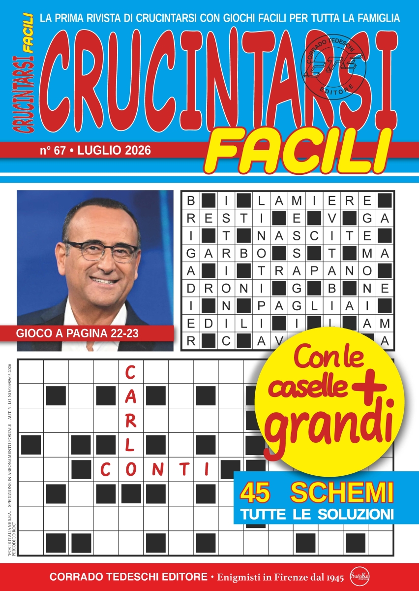 Copertina Crucintarsi Facili n.67