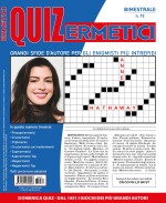 Copertina rivista Quiz Ermetici