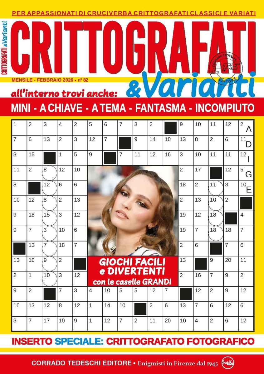 Copertina Crittografati & Varianti n.82