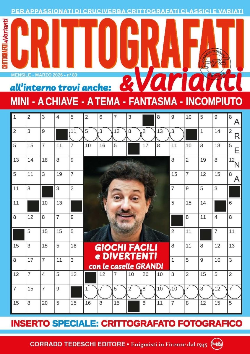 Copertina Crittografati & Varianti n.83