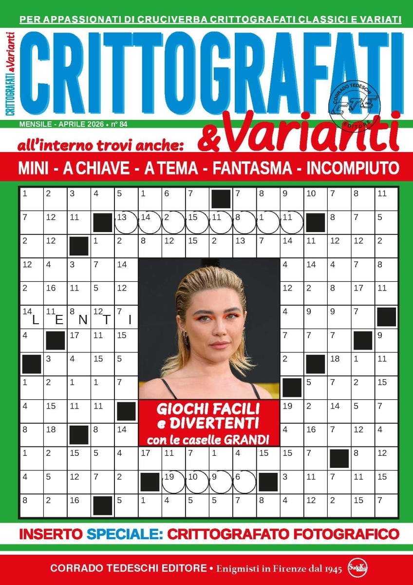 Copertina Crittografati & Varianti n.84