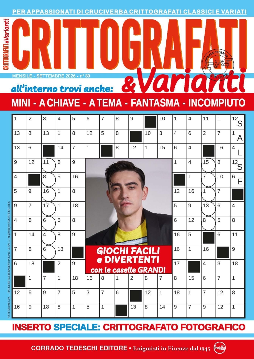 Copertina Crittografati & Varianti n.89