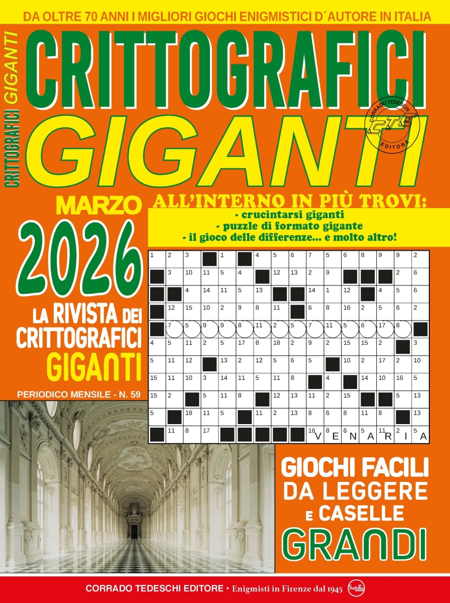 Copertina Crittografici Giganti n.59