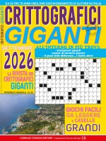 Copertina rivista Crittografici Giganti