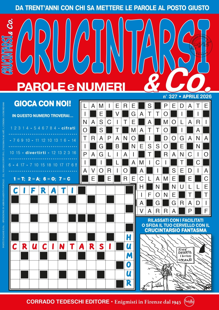 Copertina Crucintarsi & Co n.327