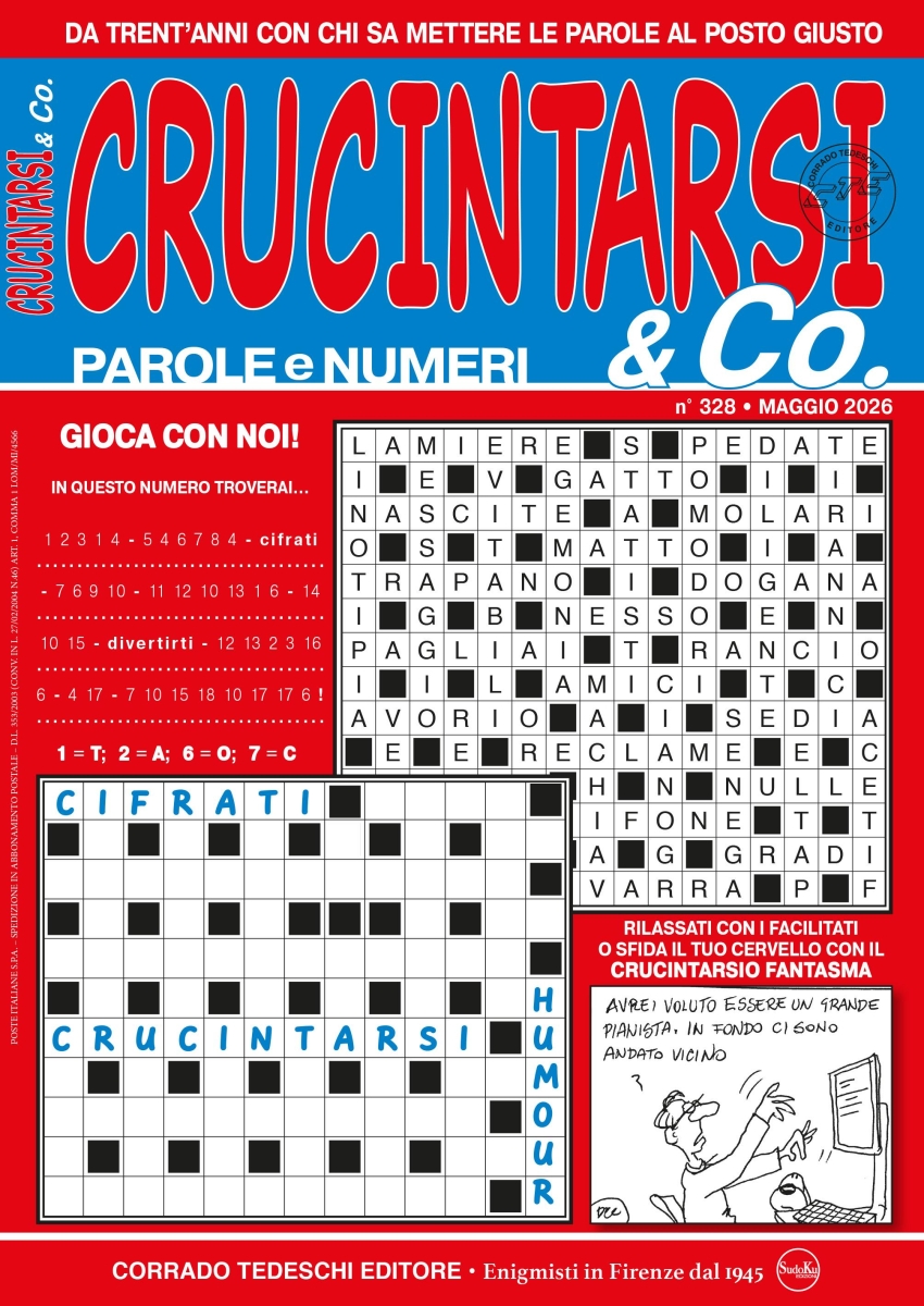 Copertina Crucintarsi & Co n.328