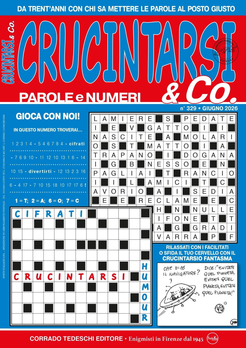 Copertina Crucintarsi & Co n.329