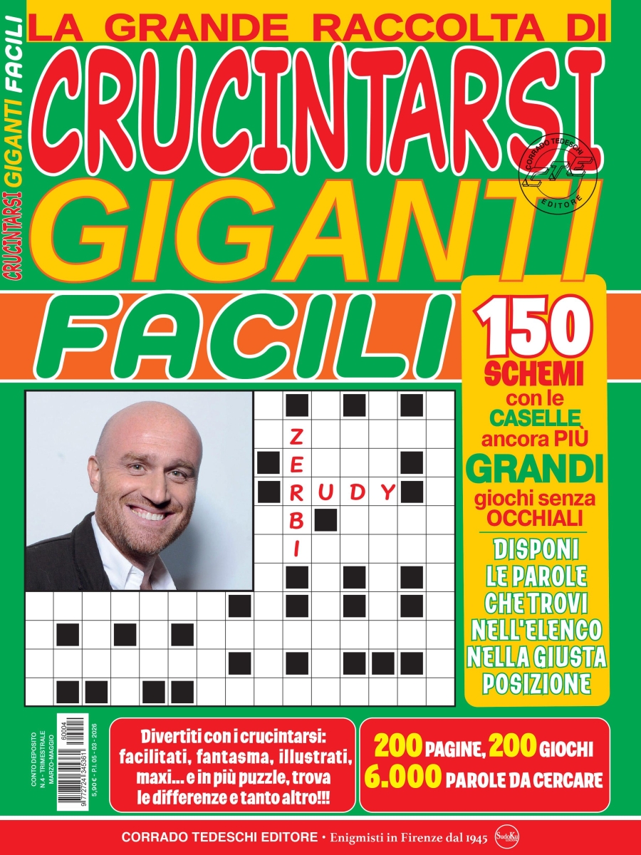 Copertina Crucintarsi Facili Giganti Raccolta n.4