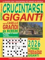 Copertina rivista Crucintarsi Giganti